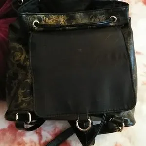 Versace | Bags | Versace Parfums Large Metallic Backpack  display picture 2